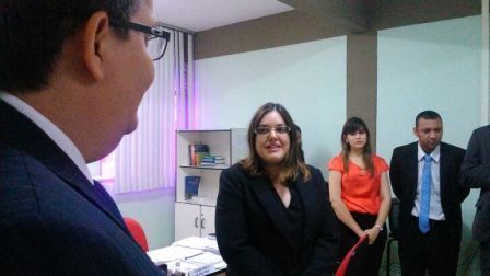 Cerimônia de posse da procuradora do município de Teresina, Mariana de Almeida
