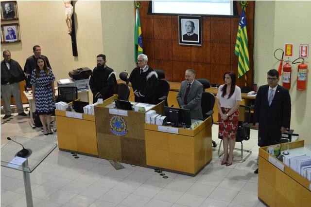 Procuradora acompanha posse do juiz Antnio Soares Santos